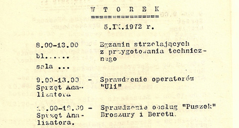 Zawody rakietowo-strzeleckie 2 KOP - 1972 r. Zawody rakietowo-strzeleckie 2 KOP - 1972 r.