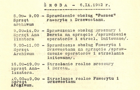 Zawody rakietowo-strzeleckie 2 KOP - 1972 r. Zawody rakietowo-strzeleckie 2 KOP - 1972 r.