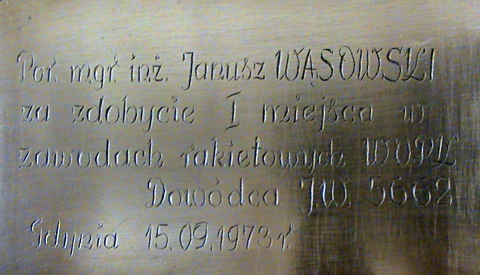 Zawody rakietowo-strzeleckie - 1973 r. Zawody rakietowo-strzeleckie - 1973 r.