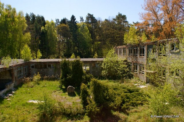 Obiekt sztabowo-koszarowy 40. dr OP m. Kołczewo. Obiekt sztabowo-koszarowy 40. dr OP m. Kołczewo.