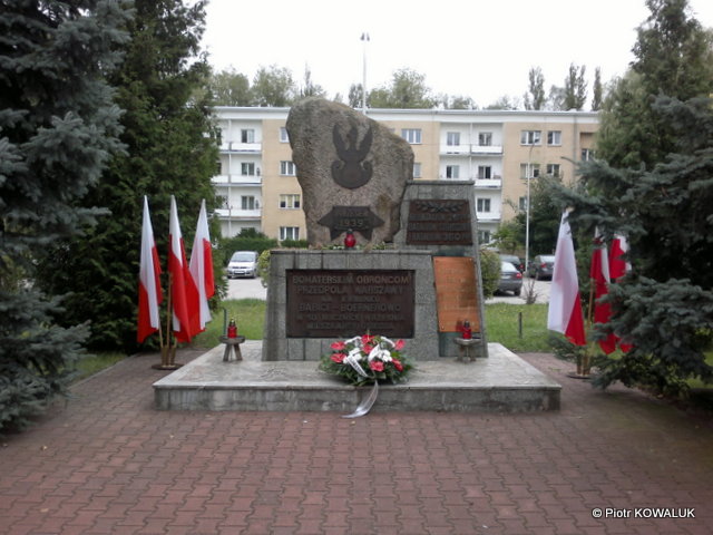 Pomnik Obrońców Warszawy 1939 roku.