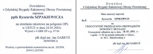 Zaproszenia... Zaproszenia...