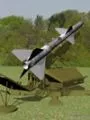 Rakieta W-755 na wyrzutni SM-90 PZR S-75M